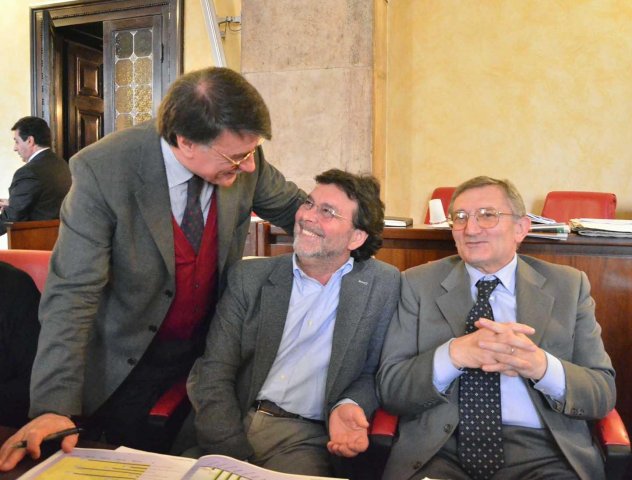 In Consiglio Comunale, con Boifava e Gaffurini.29.4.2013