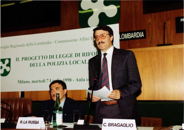 Bragaglio Convegno Regionale sulla Polizia Locale - Milano 1998